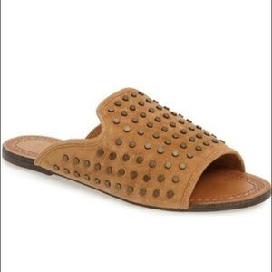 Studded slides inside 7 like new